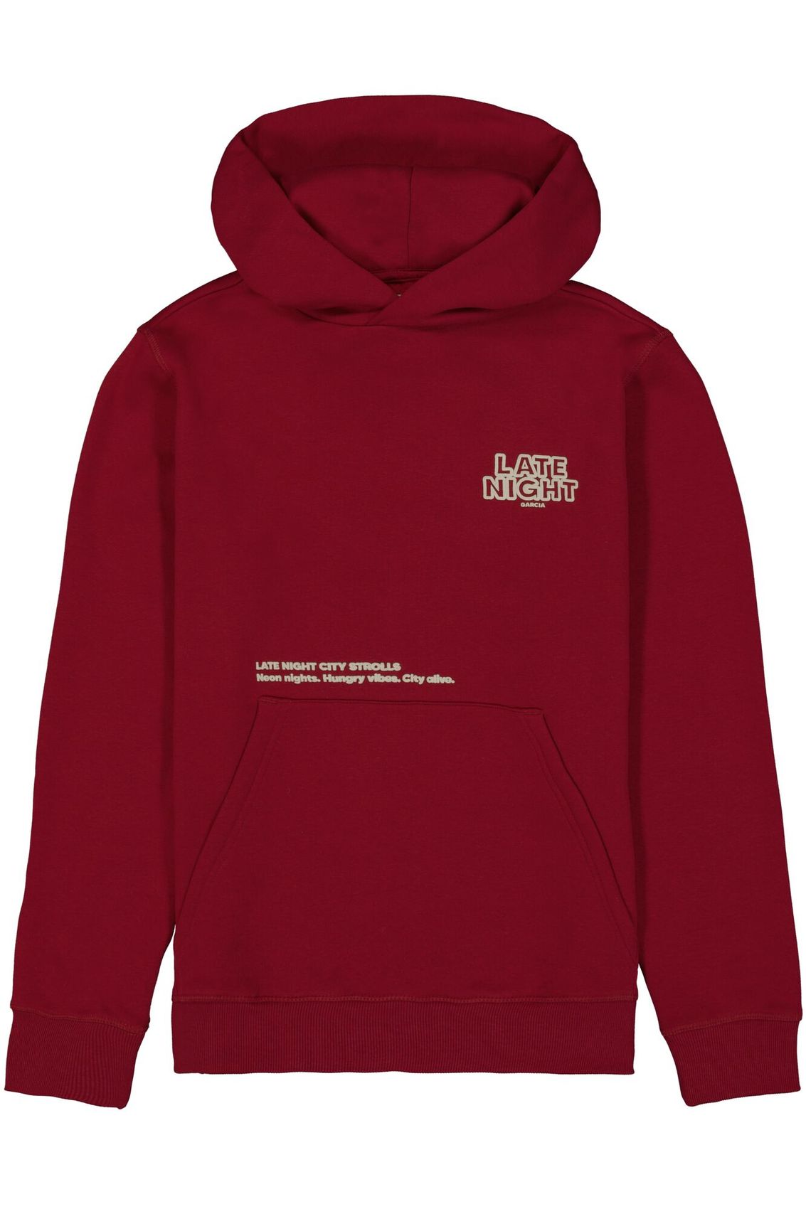 Hoodie mit Front- und Rückprint