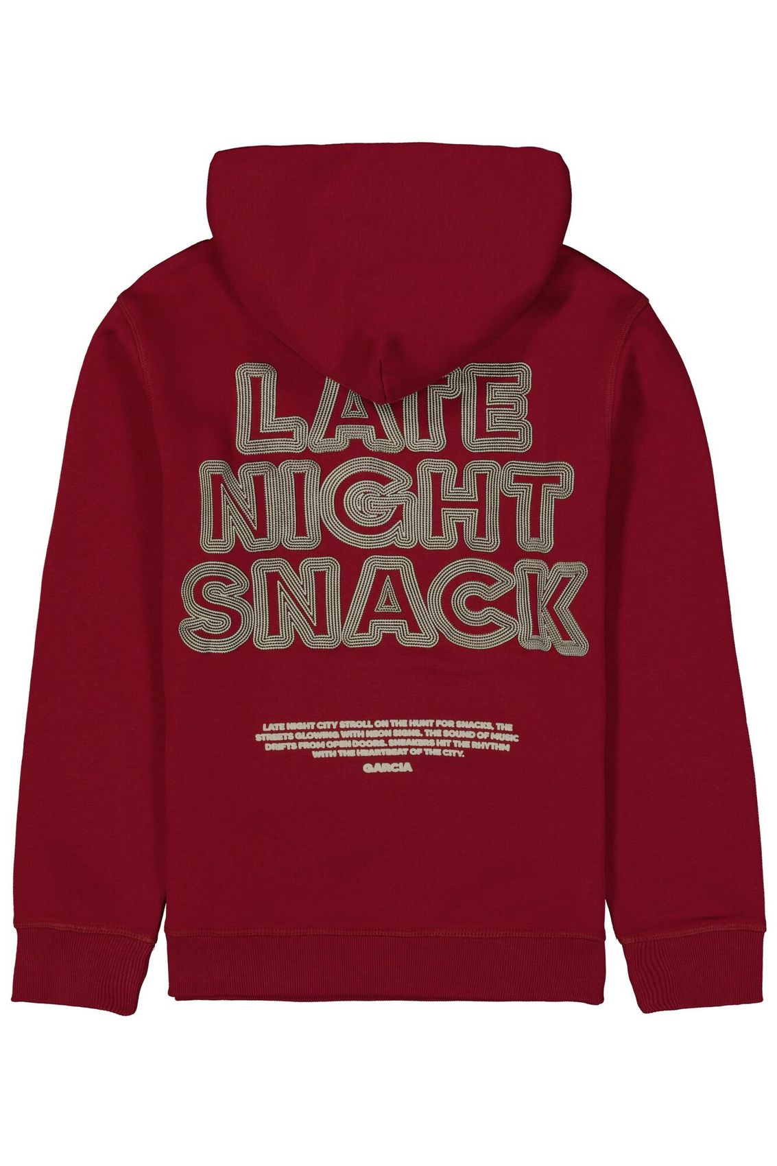 Hoodie mit Front- und Rückprint