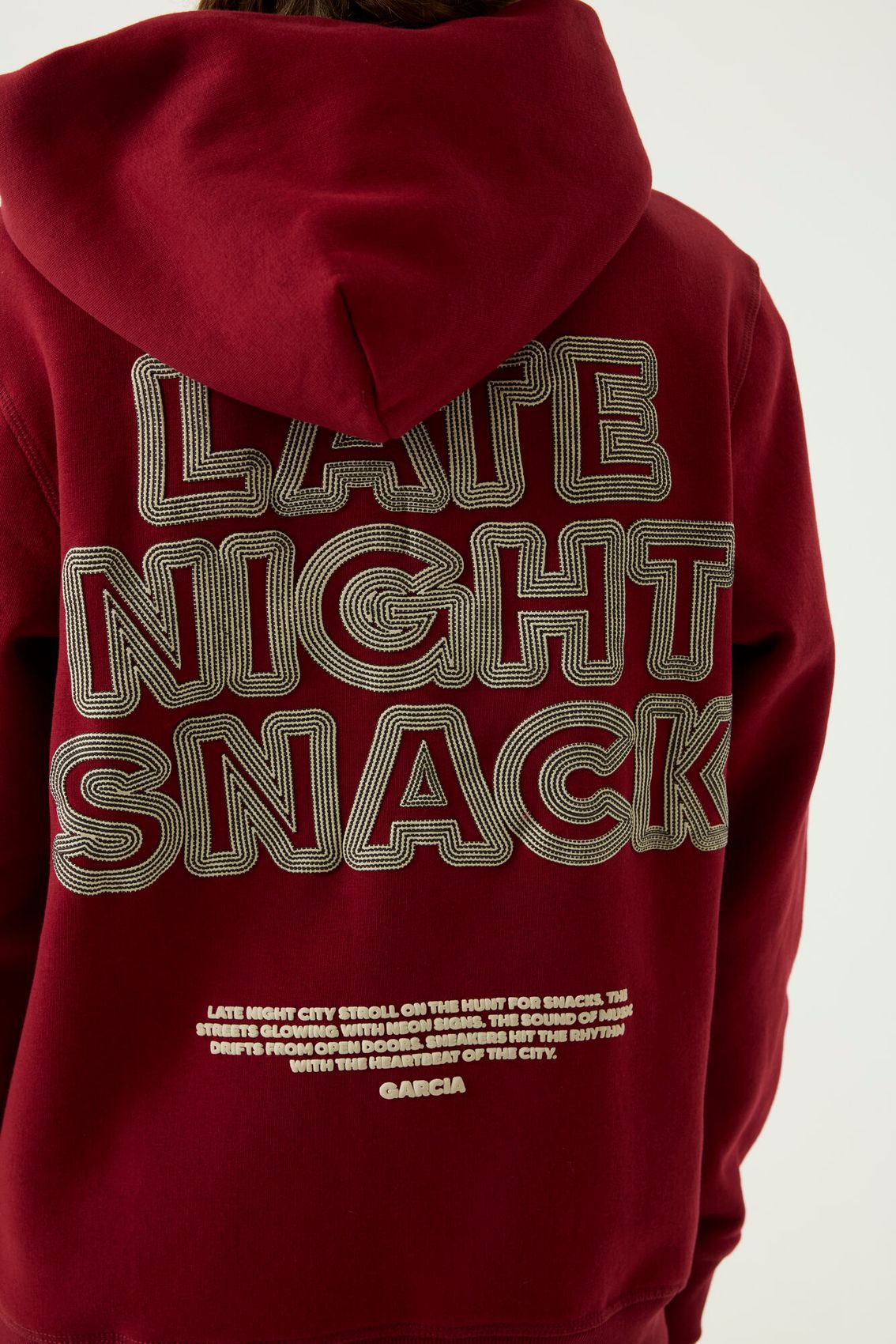 Hoodie mit Front- und Rückprint