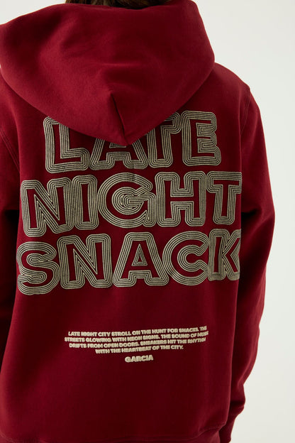Hoodie mit Front- und Rückprint