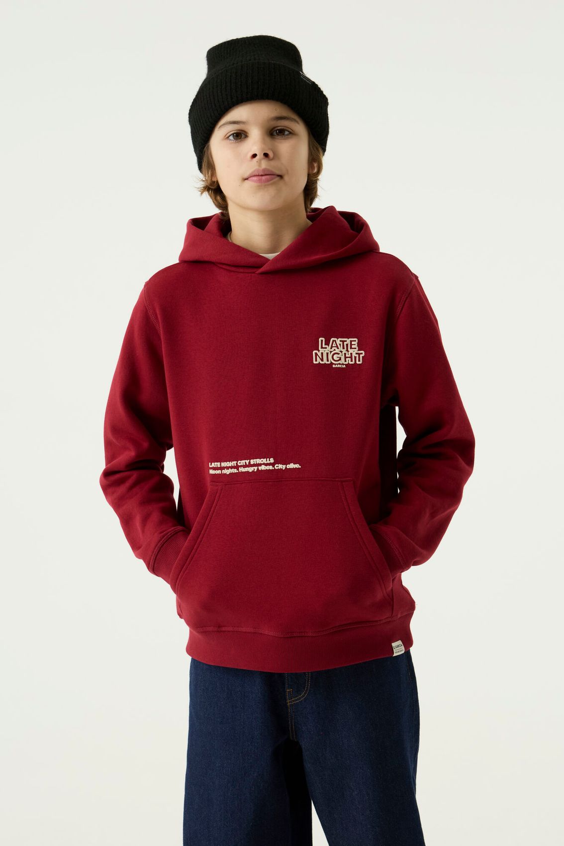 Hoodie mit Front- und Rückprint