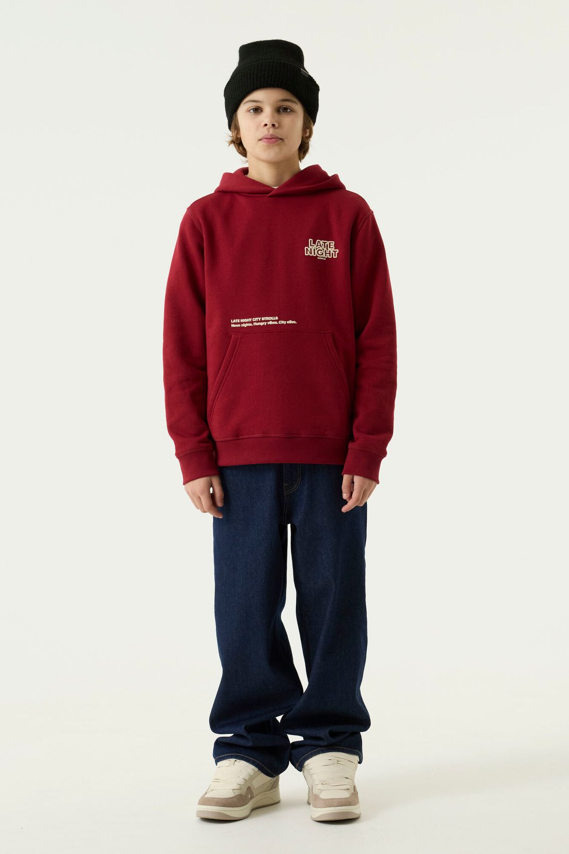 Hoodie mit Front- und Rückprint