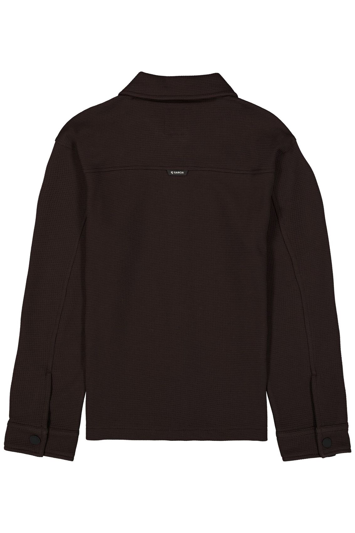 Overshirt mit Waffelstruktur