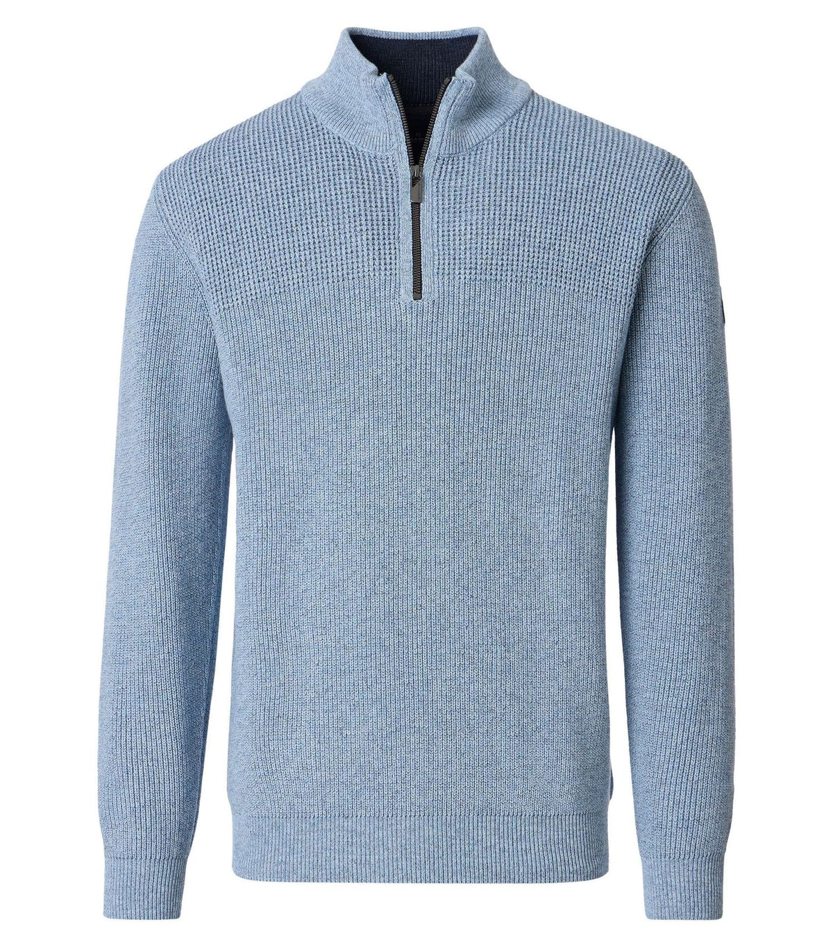 CASA MODA Stricktroyer mit Stehkragen