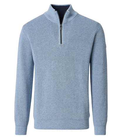 CASA MODA Stricktroyer mit Stehkragen