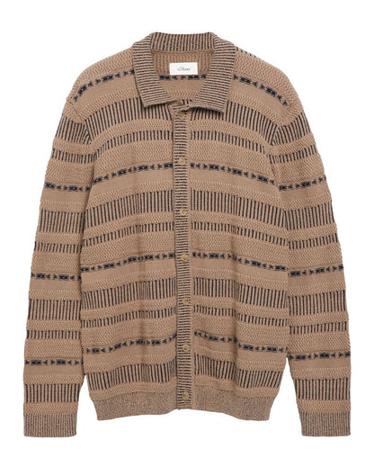 S.OLIVER Strickjacke mit Strukturmix