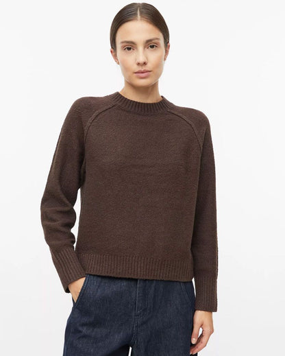S.OLIVER Bouclé-Strickpullover im Relaxed Fit