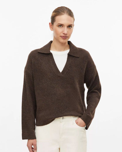 S.OLIVER Weicher Polo-Strickpullover
