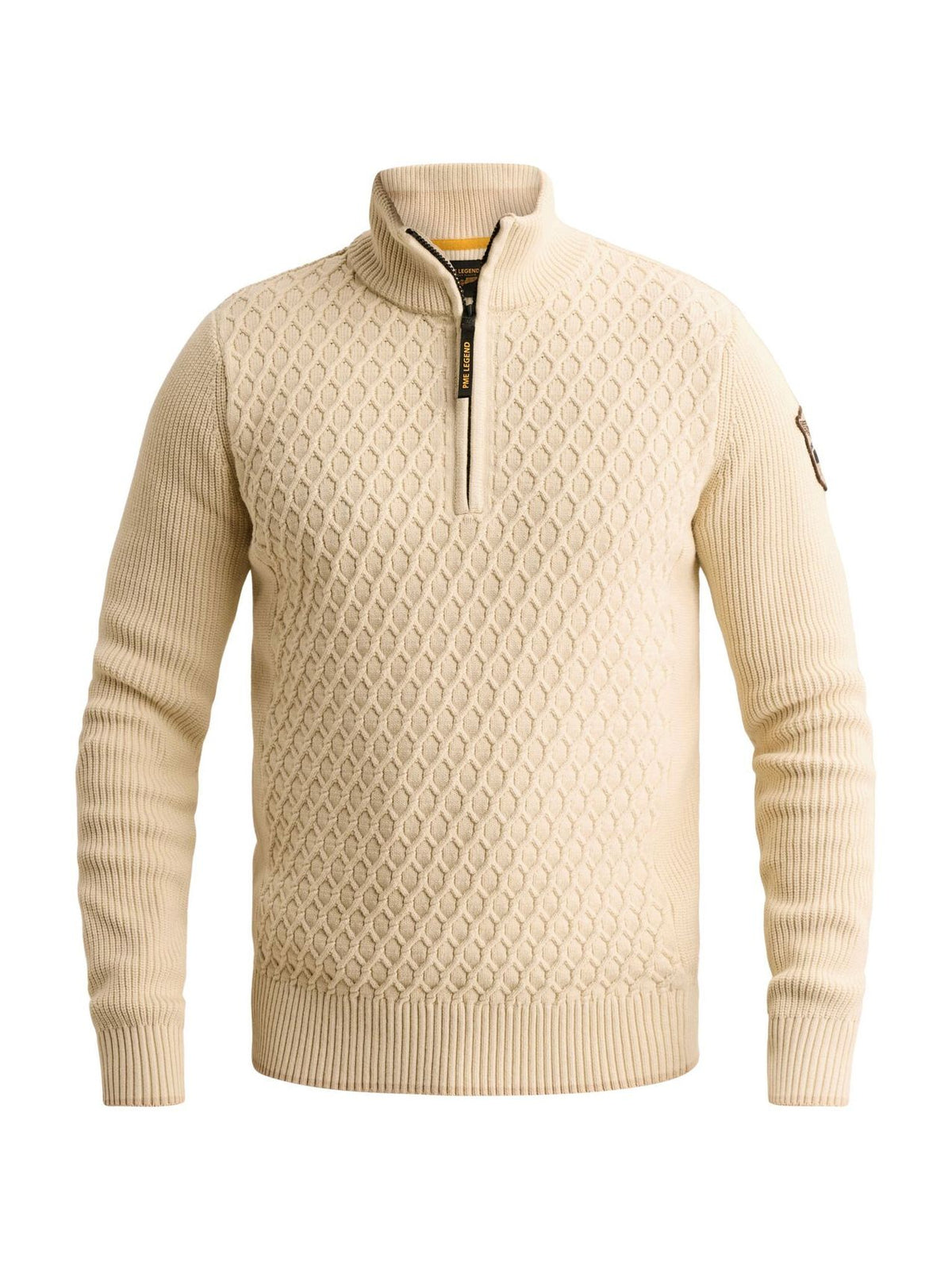 PME Strukturierter Stricktroyer XXXL
