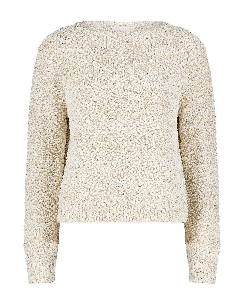 BETTY BARCLAY Strukturierter Strickpullover