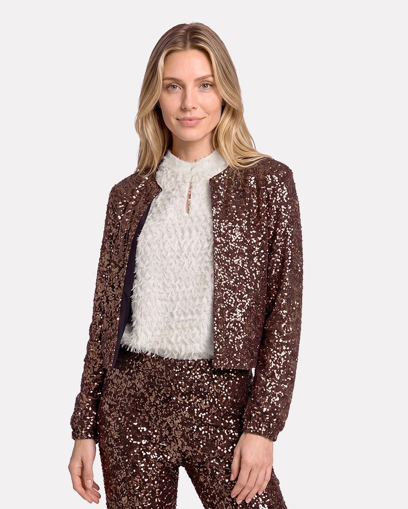 BETTY BARCLAY Blouson mit Pailletten