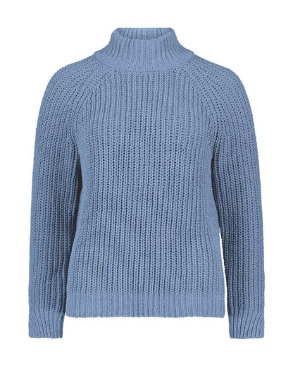 CARTOON Strukturierter Stehkragenpullover