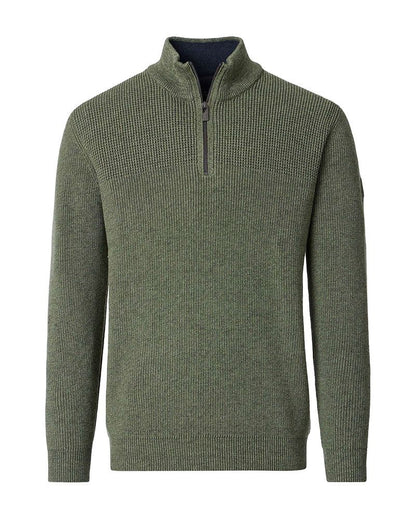 CASA MODA Stricktroyer mit Stehkragen