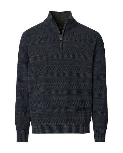 CASA MODA Gemusterter Stricktroyer