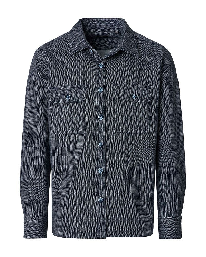 CASA MODA Hemdjacke mit Kent-Kragen