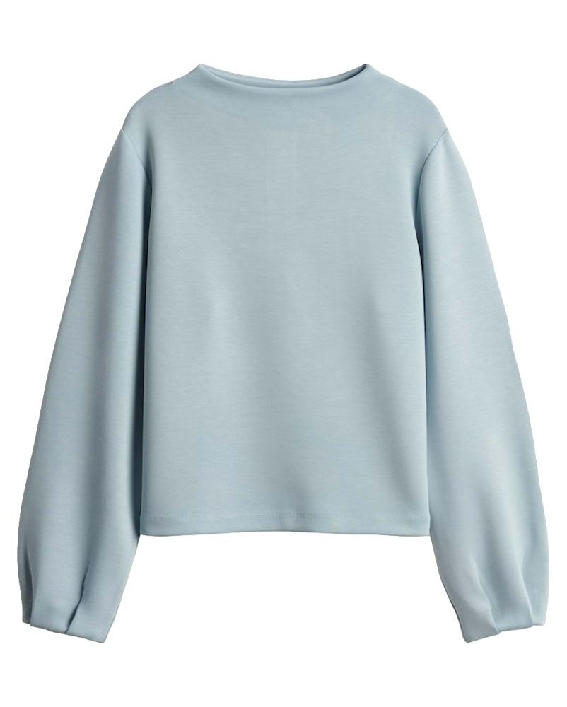OPUS Sweatshirt mit Faltendetail