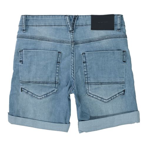 Jungen Jeans-Bermudas mit verwaschener Optik