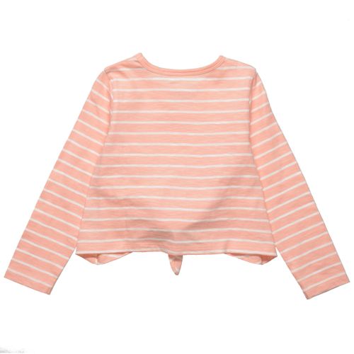 STACCATO Streifenshirt mit Glitzer-Wording