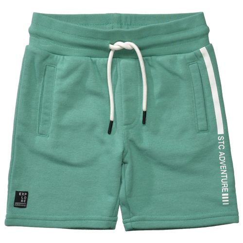 Sweatbermudas mit Wording-Print