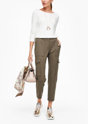 S.OLIVER BLACK Twill-Hose