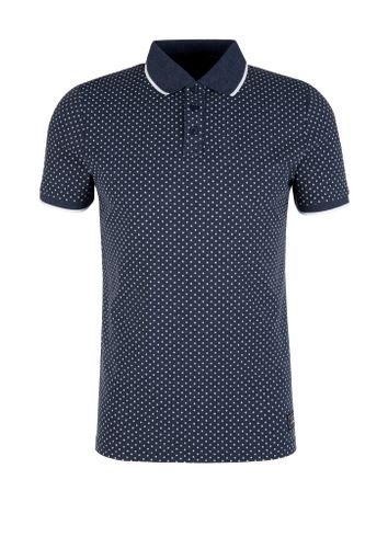QS Piqué-Poloshirt Default Title