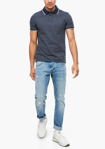 QS Piqué-Poloshirt