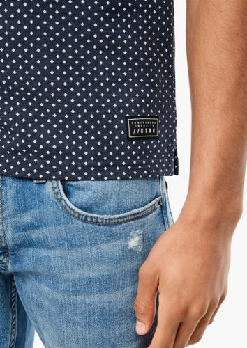 QS Piqué-Poloshirt