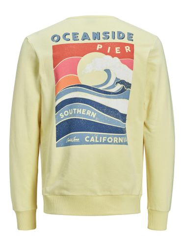 JACK & JONES JACK&JONES JORVINTAGE DESERT SWEAT CREW NECK