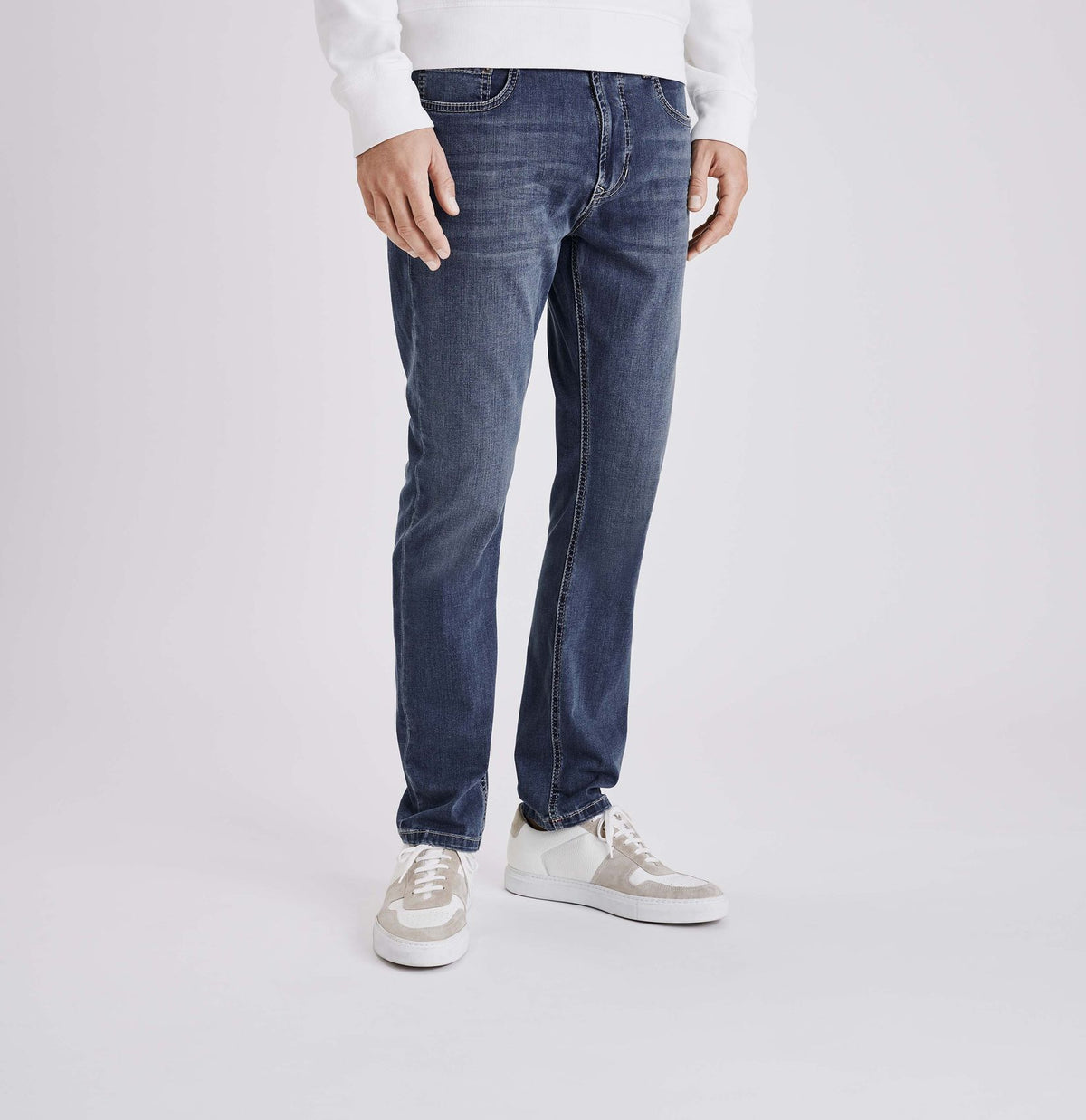 MAC MAC JEANS - Arne Pipe, Basic Light Denim
