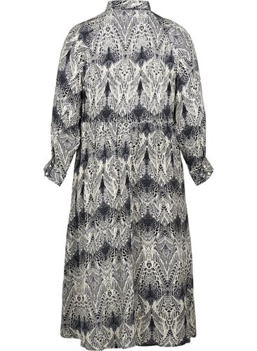 ZIZZI Bedrucktes Midikleid aus Viskose