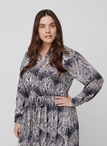 ZIZZI Bedrucktes Midikleid aus Viskose