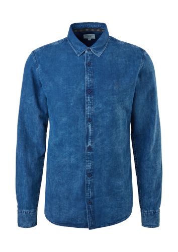 QS Hemd langarm, dark blue Default Title