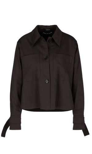 MARC CAIN Hemdjacke aus Leinenmix