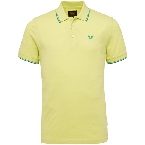 Short sleeve polo stretch pique