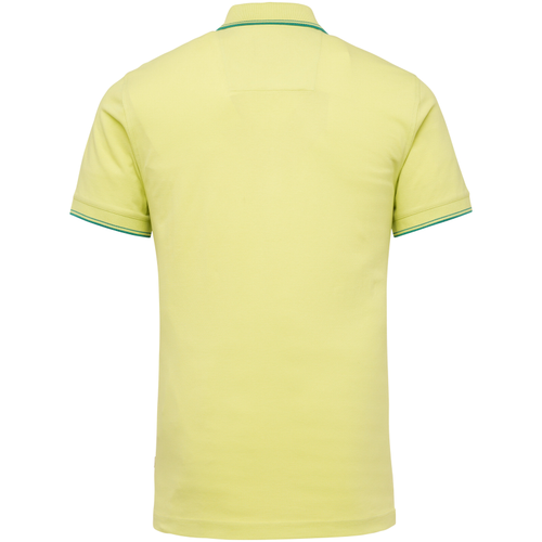Short sleeve polo stretch pique