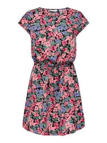 ONLY ONLY ONLTENNA CAP SLEEVE BELT DRESS BE WVN Default Title