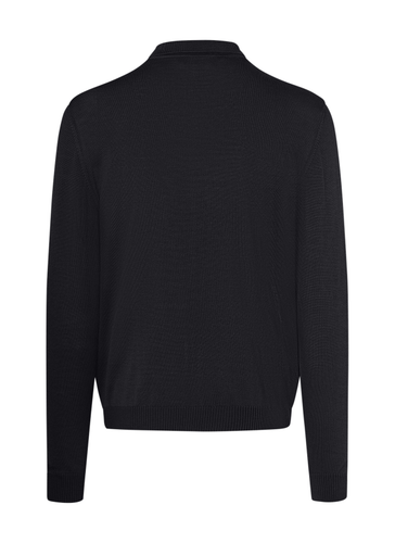 MAERZ Pullover Polokragen Knopf 1/1 Arm