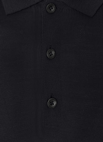 MAERZ Pullover Polokragen Knopf 1/1 Arm