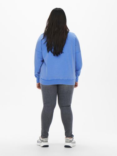 ONLY CARMAKOMA CARMILLE L/S OVERSIZE O-NECK SWT JRS