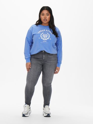 ONLY CARMAKOMA CARMILLE L/S OVERSIZE O-NECK SWT JRS