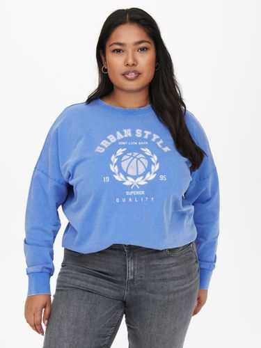 ONLY CARMAKOMA CARMILLE L/S OVERSIZE O-NECK SWT JRS