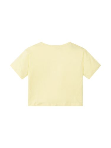TOM TAILOR T-Shirt mit Bio-Baumwolle und Textprint