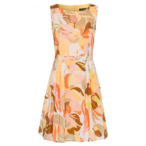 MORE & MORE Kleid moderner Blätterprint Default Title