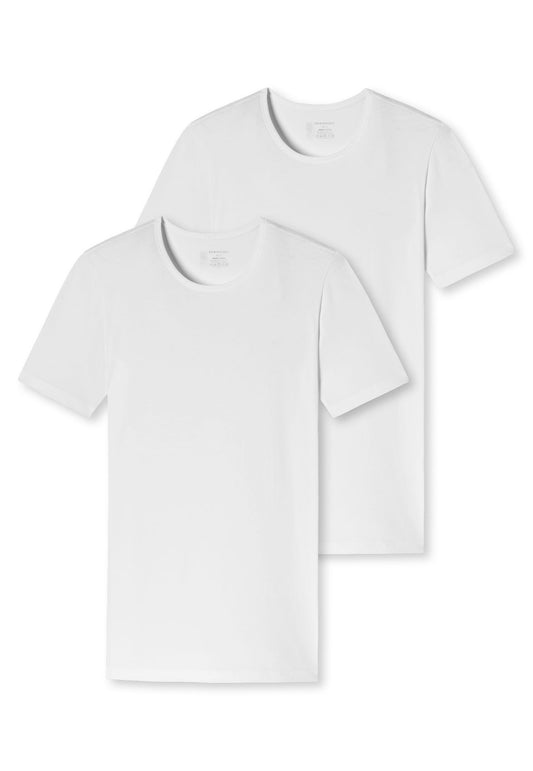 SCHIESSER 2PACK T-shirt weiss