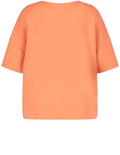 SAMOON Halbarmshirt aus softem Modal-Mix