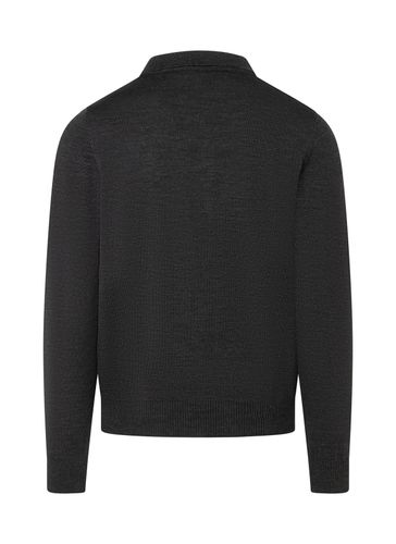 Pullover Polokragen Knopf 1/1 Arm