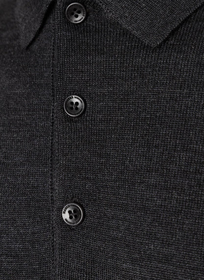 MAERZ Pullover Polokragen Knopf 1/1 Arm