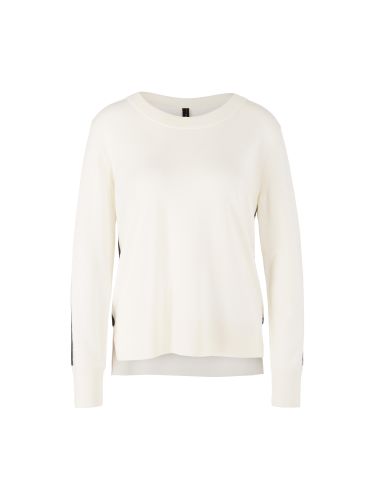 MARC CAIN Pullover mit Kontrastfarbstreifen