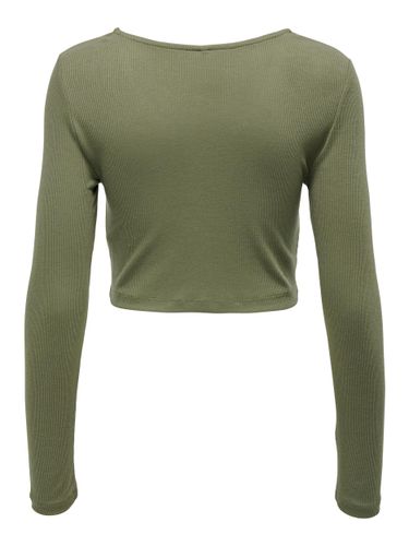 ONLY CARMAKOMA ONLY CARMAKOMA ONLSHIA L/S RUCHING SHORT TOP JRS