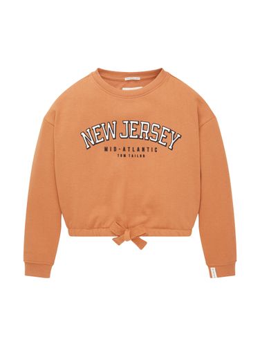TOM TAILOR Sweatshirt mit Textprint Default Title